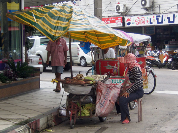Thailand. Garküche an der Straße