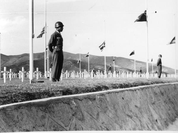 Korea-19581024-208 1958. Korea. UN-Memorial für die Kriegsgefallenen